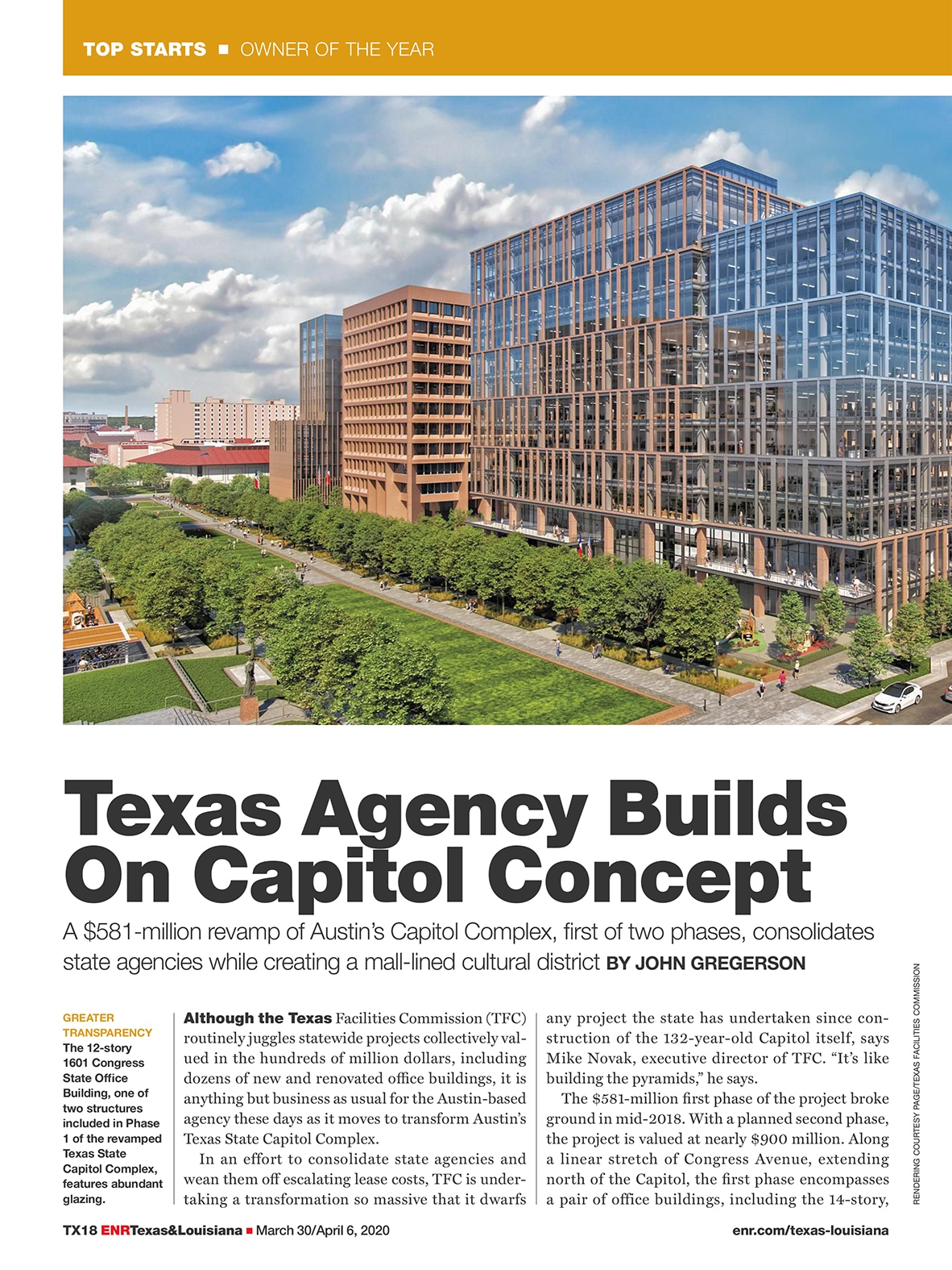 Austin Capital Complex Project Featured In Enr - Brierley Associates