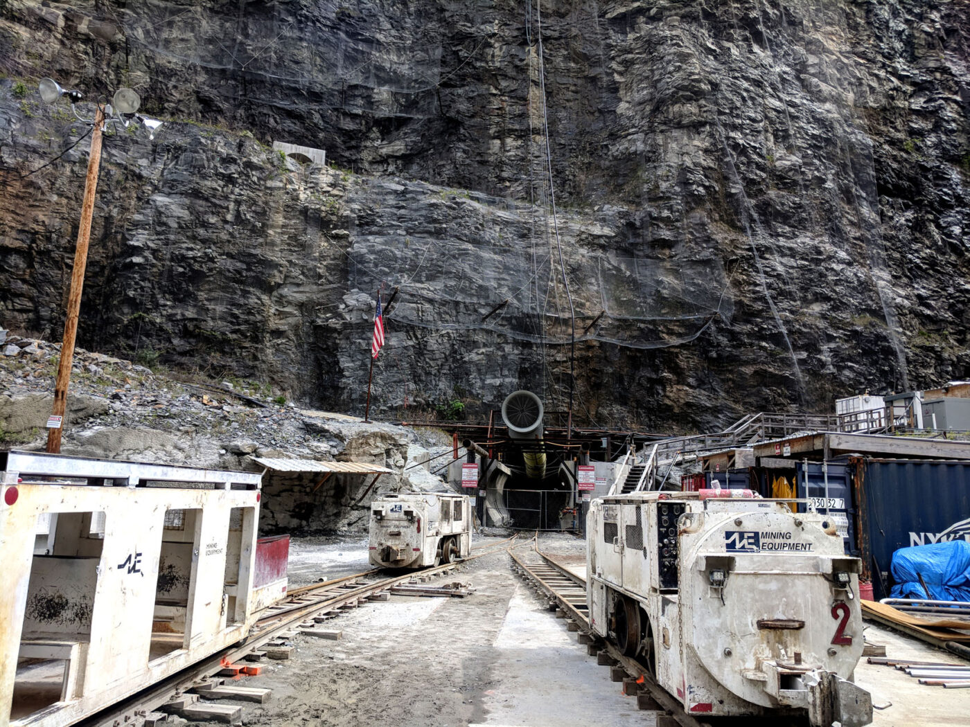 Rockfall Mitigation Bellwood Quarry Reservoir Tunnel - Brierley Associates