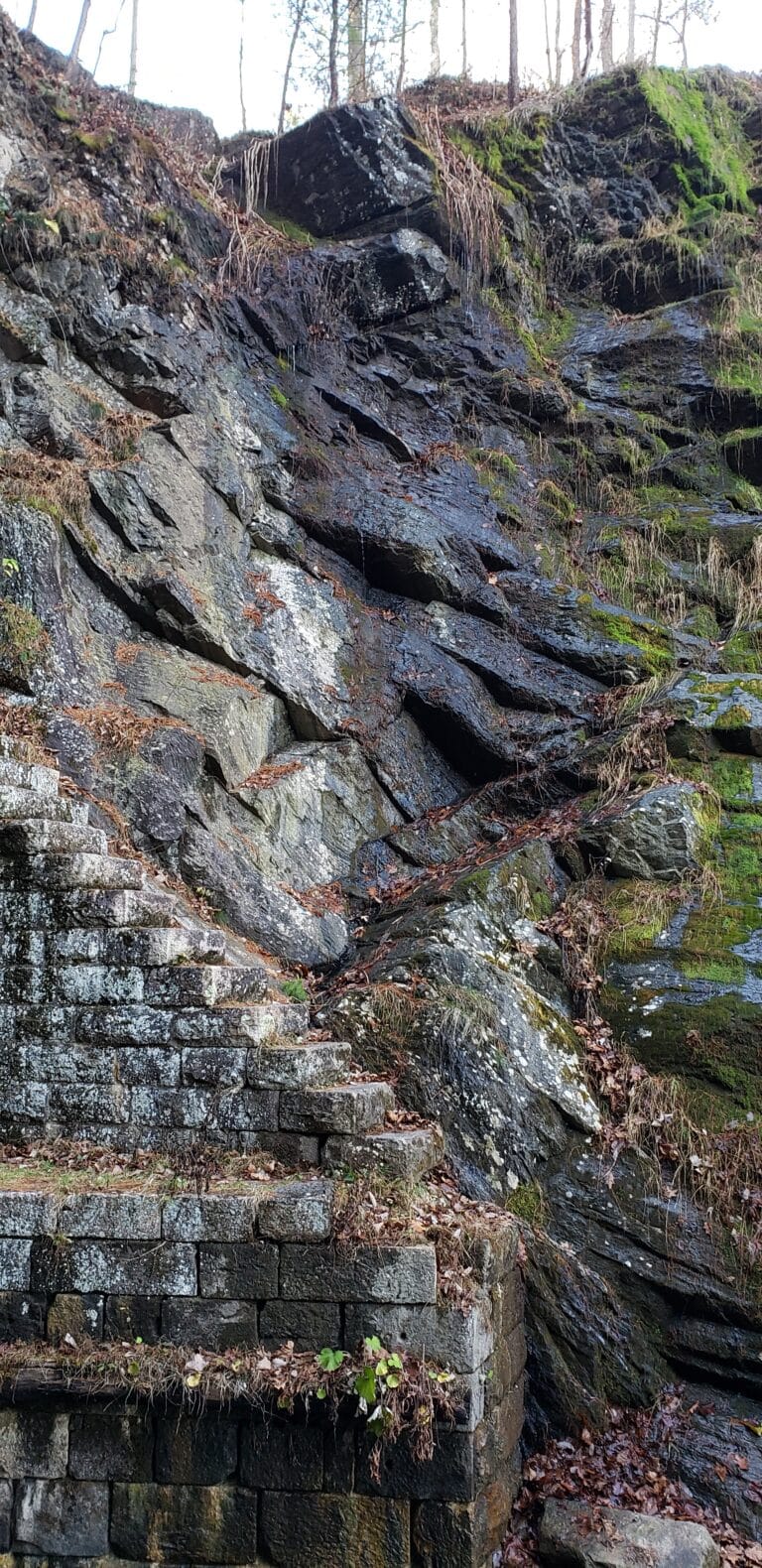 Chesapeake & Ohio Canal rock exposure